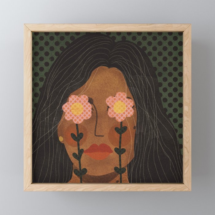 Future is Floral Mini Art Print Gallery Image 1