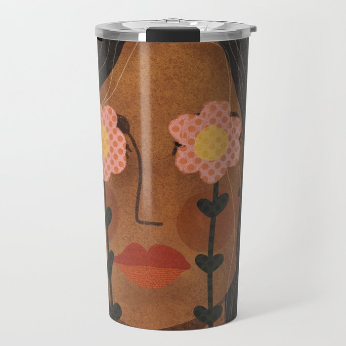 Future is Floral Travel Mug Gallery Image 1