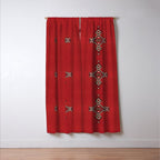 Ruby Solitude Heart of the High Desert Window Curtain Gallery Image 3