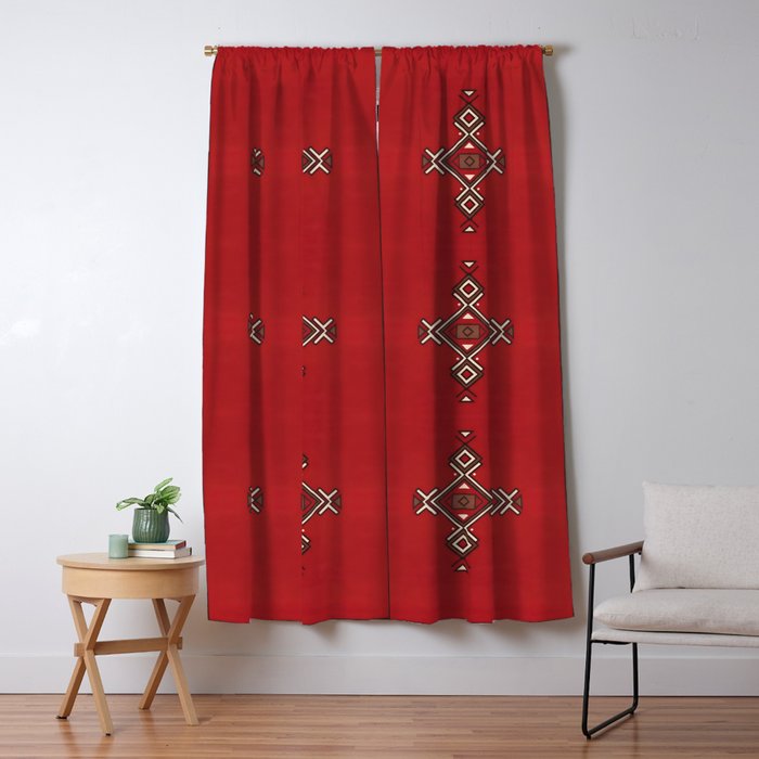 Ruby Solitude Heart of the High Desert Window Curtain Gallery Image 1