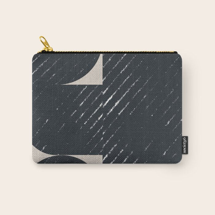 Mid Century Modern Geometric Shape  Carry All Pouch Gallery Image 1