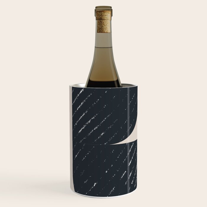 Mid Century Modern Geometric Shape  Wine Chiller Gallery Image 2