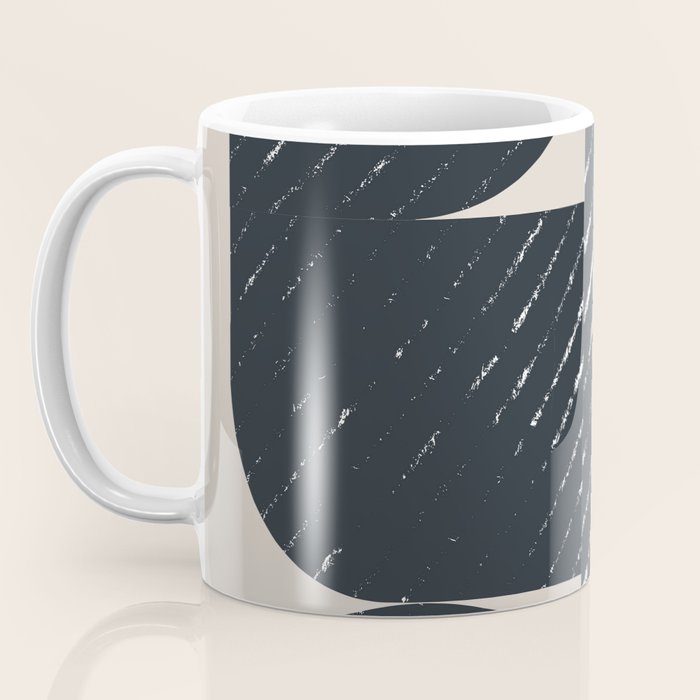 Mid Century Modern Geometric Shape  Coffee Mug Gallery Image 3