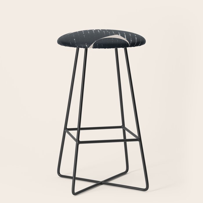 Mid Century Modern Geometric Shape  Stool Gallery Image 1