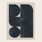 Mid Century Modern Geometric Shape  Poster Gallery Image 4