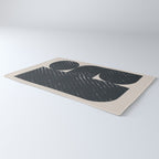 Mid Century Modern Geometric Shape  Rug Gallery Image 3