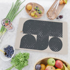 Mid Century Modern Geometric Shape  Cutting Board Gallery Image 2