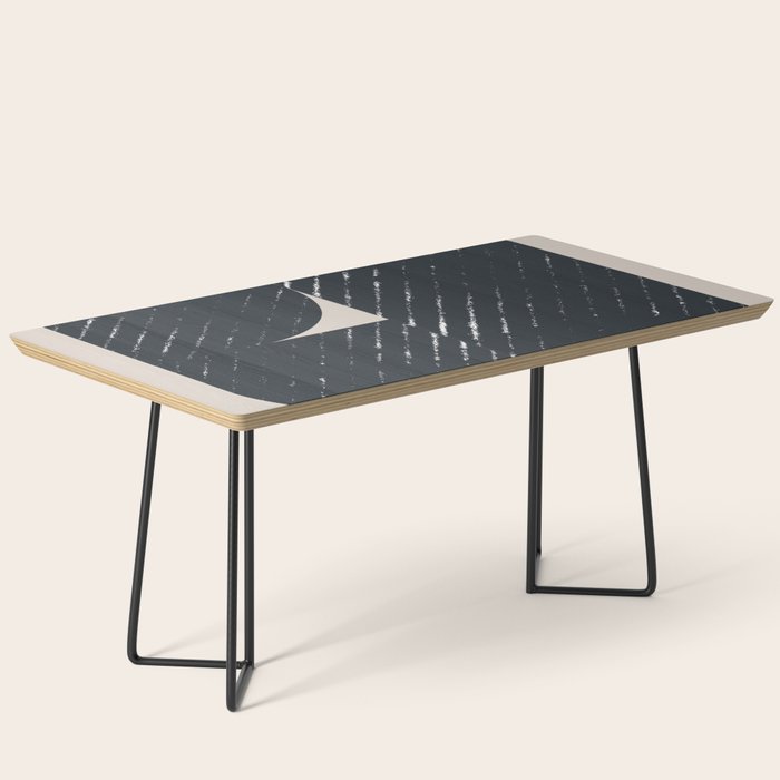 Mid Century Modern Geometric Shape  Coffee Table Gallery Image 1