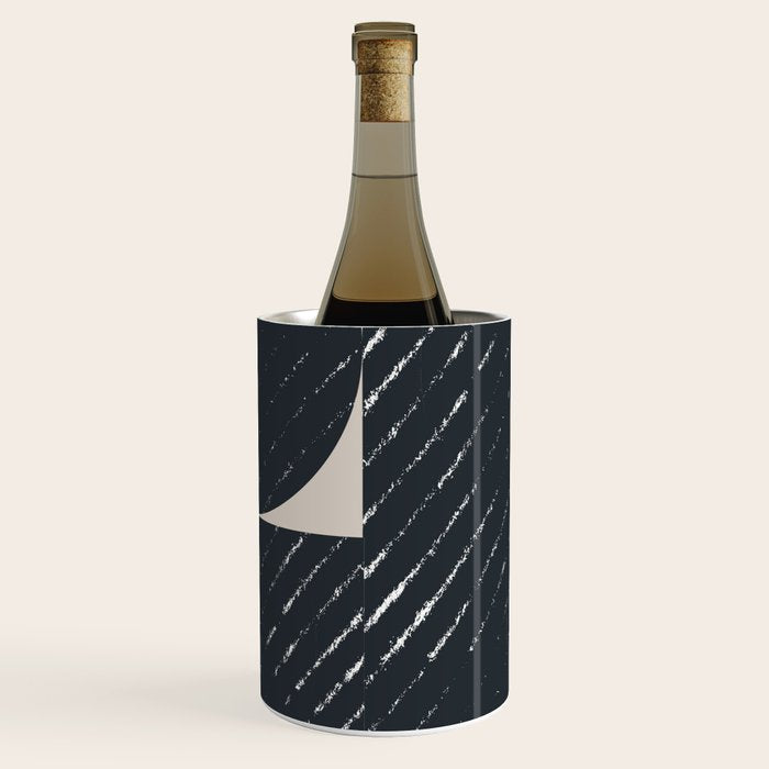 Mid Century Modern Geometric Shape  Wine Chiller Gallery Image 1