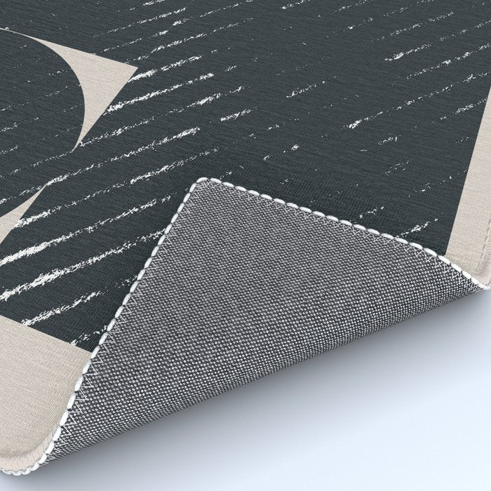 Mid Century Modern Geometric Shape  Rug Gallery Image 4