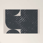 Mid Century Modern Geometric Shape  Welcome Mat Gallery Image 1