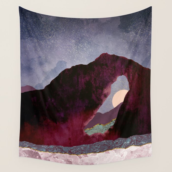 Desert Perspective Wall Tapestry Gallery Image 1