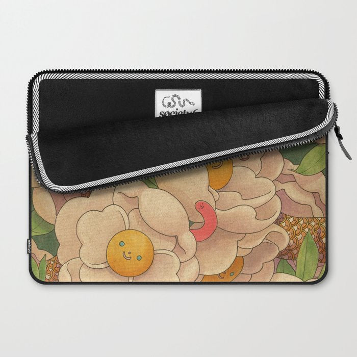 Happy Floral Laptop Sleeve Gallery Image 2