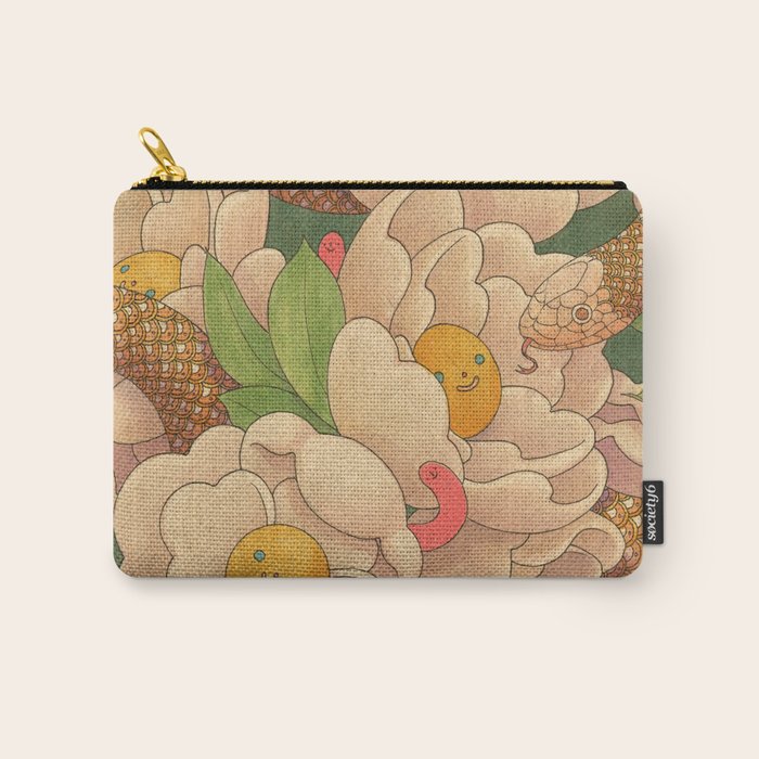 Happy Floral Carry All Pouch Gallery Image 1