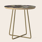 Dutch Vintage Midnight Flower Garden  Side Table Gallery Image 1