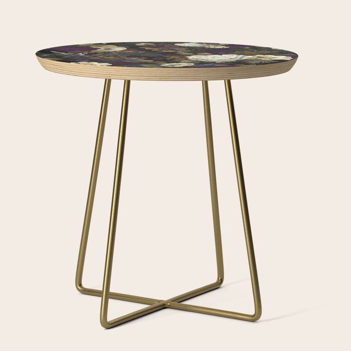 Dutch Vintage Midnight Flower Garden  Side Table Gallery Image 1