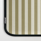 Olive Green Stripes Laptop Sleeve Gallery Image 3