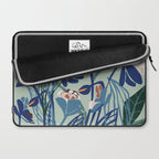 Beauty outside - mint floral Laptop Sleeve Gallery Image 2