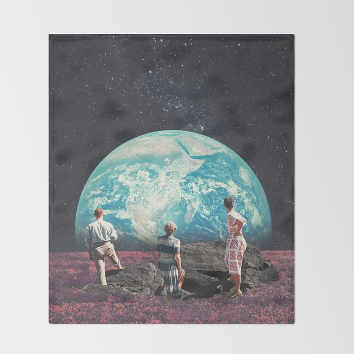 Don't Worry, the Kids will be Alright Throw Blanket Gallery Image 2