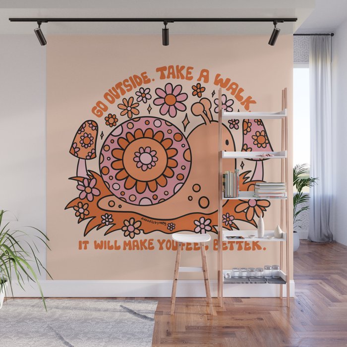 Go Outside Wall Mural Gallery Image 1