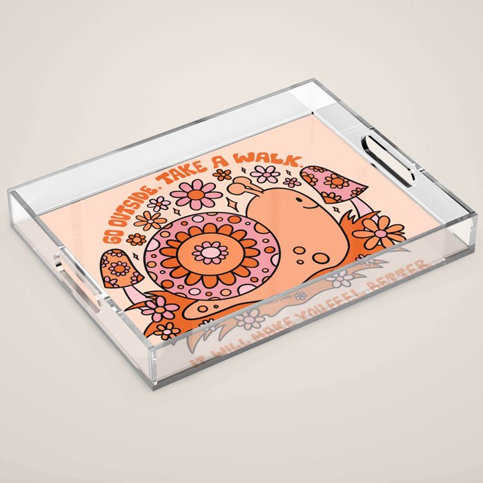 Go Outside Acrylic Tray Gallery Image 1