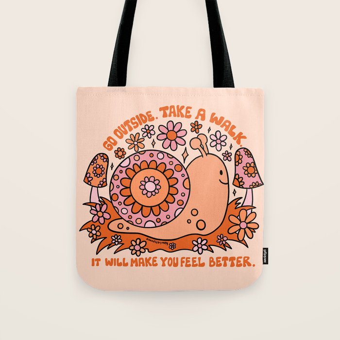 Go Outside Tote Bag Gallery Image 1