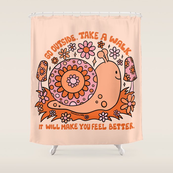 Go Outside Shower Curtain Gallery Image 1