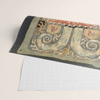 Kaitag 18th Century Caucasian Embroidery Print Wrapping Paper Gallery Image 2