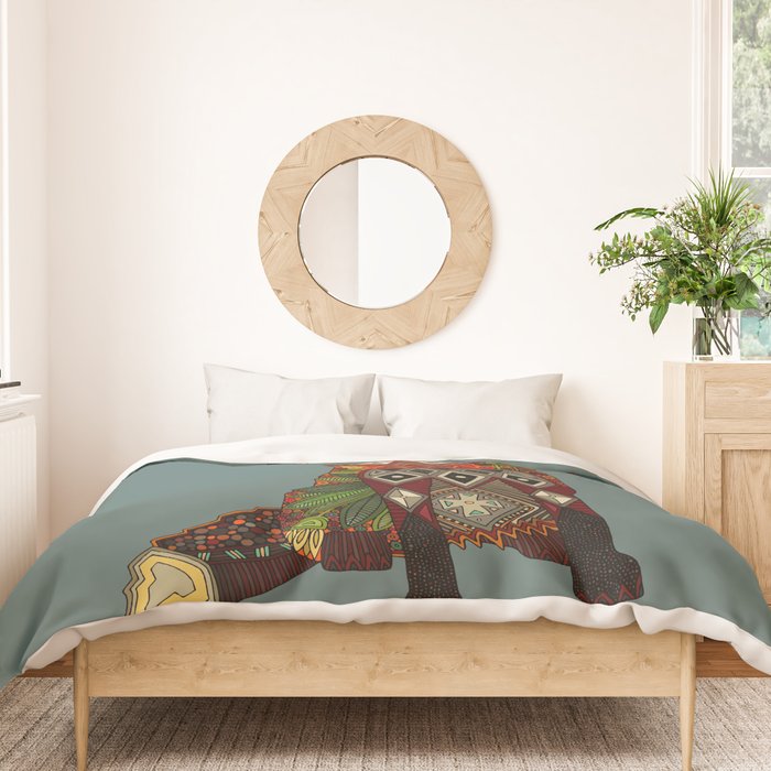 fox love Duvet Cover Gallery Image 3