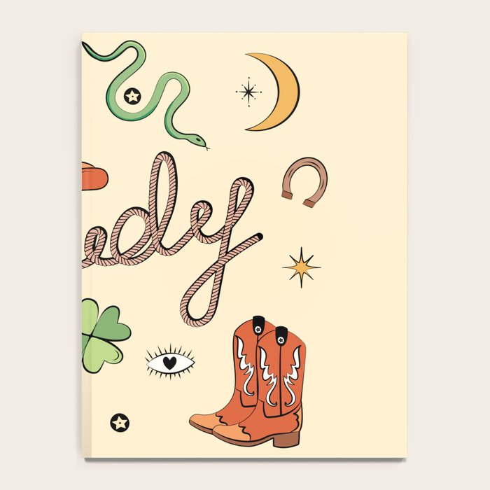 Howdy - Lucky Western Charms Notebook Gallery Image 4