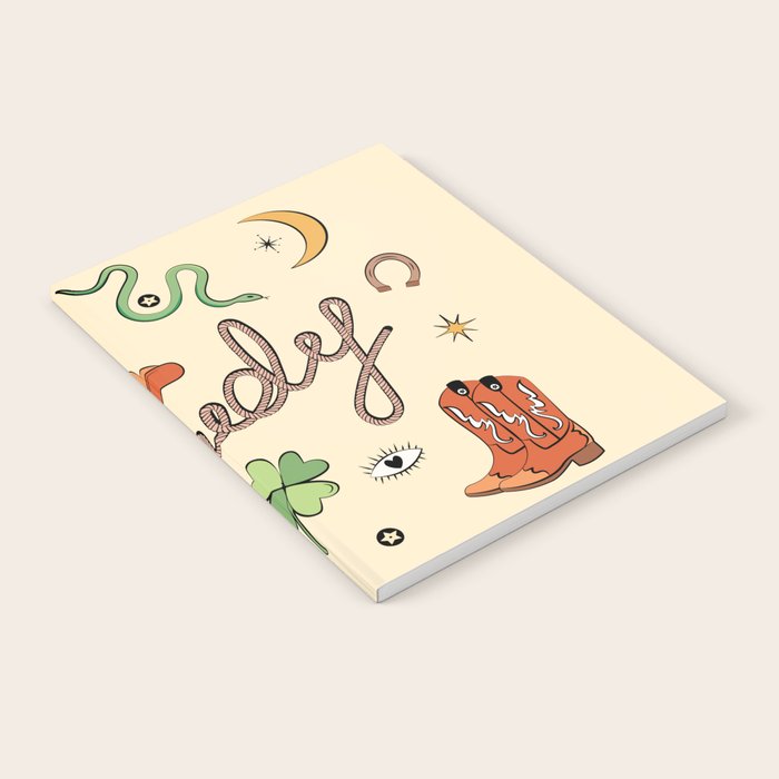 Howdy - Lucky Western Charms Notebook Gallery Image 2