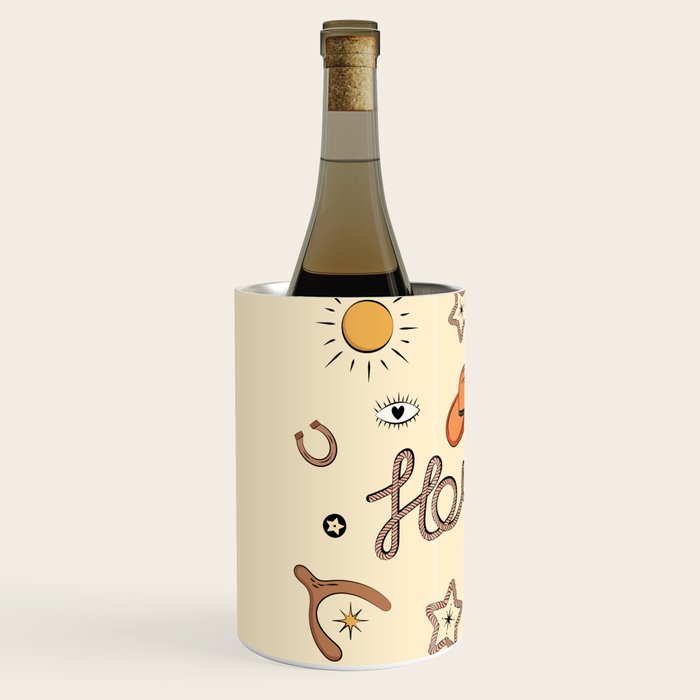 Howdy - Lucky Western Charms Wine Chiller Gallery Image 2
