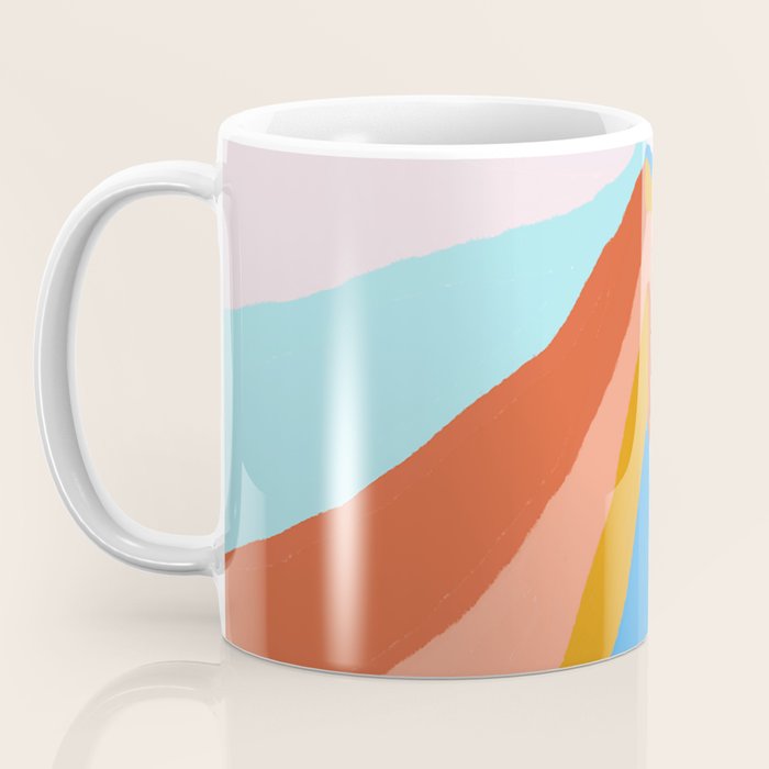 Camryn, rainbow leaf Coffee Mug Gallery Image 3