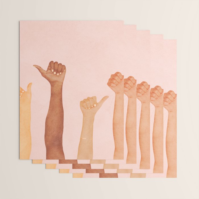 Thumbs Up Wrapping Paper Gallery Image 3