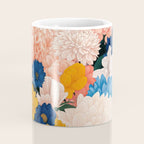 Japanese Painting Maximalist Botanical Wall Art Floral Poster Dopamine Decor Flower gift for her Coffee Mug Gallery Image 4