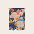 Japanese Painting Maximalist Botanical Wall Art Floral Poster Dopamine Decor Flower gift for her Wall Hanging Gallery Image 1