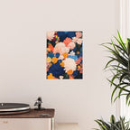 Japanese Painting Maximalist Botanical Wall Art Floral Poster Dopamine Decor Flower gift for her Poster Gallery Image 2