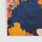Japanese Painting Maximalist Botanical Wall Art Floral Poster Dopamine Decor Flower gift for her Poster Gallery Image 3