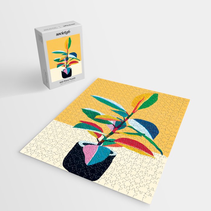 Colorful Ficus 4 Jigsaw Puzzle Gallery Image 2