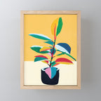 Colorful Ficus 4 Mini Art Print Gallery Image 1