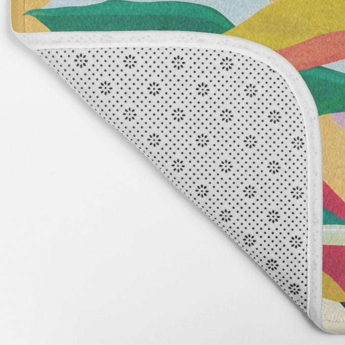 Colorful Ficus 4 Bath Mat Gallery Image 2