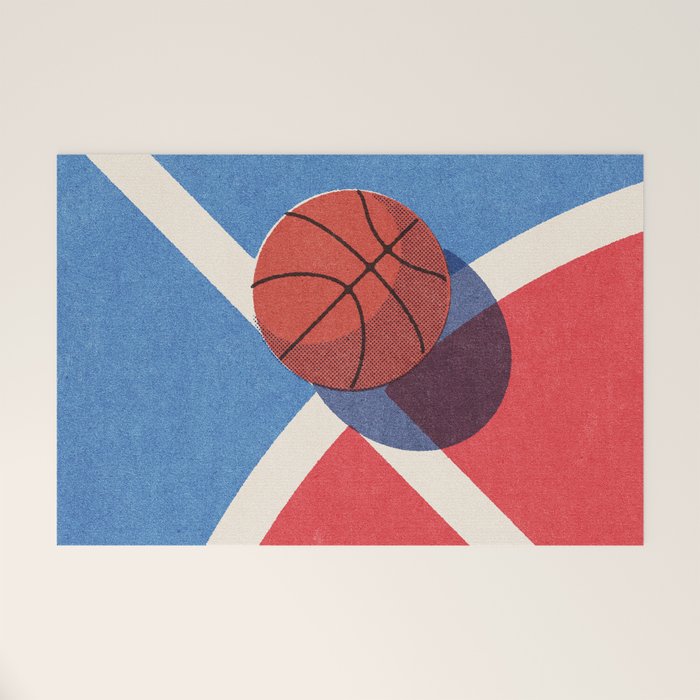 BALLS / Basketball - outdoor II Welcome Mat Gallery Image 1