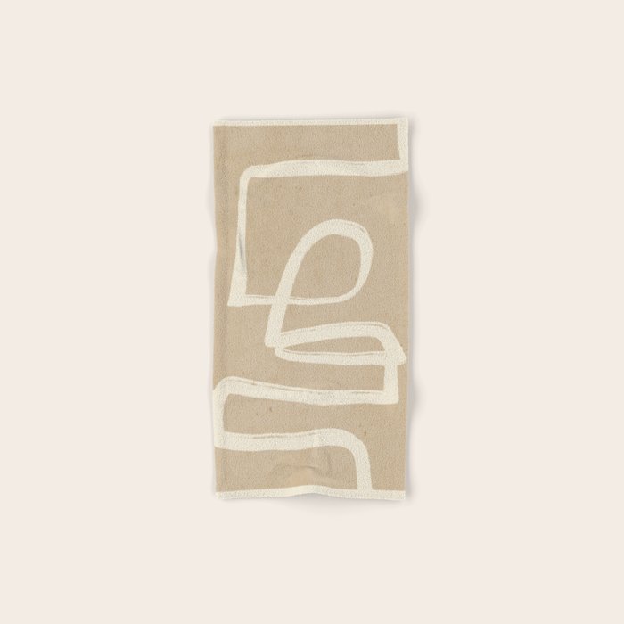 Abstract line art 72 Bath Towel Gallery Image 1