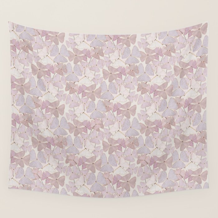  Botanical  clover Pot Wall Tapestry Gallery Image 1
