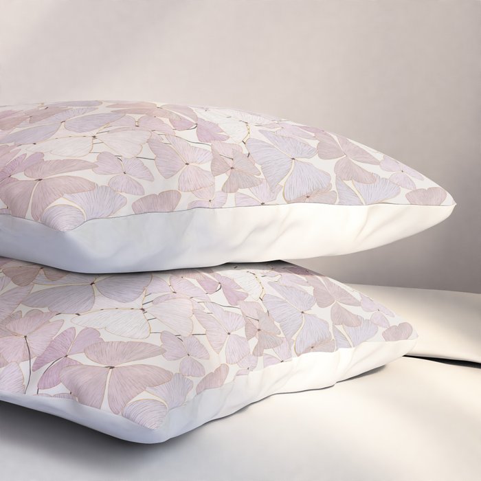  Botanical  clover Pot Pillow Sham Gallery Image 3