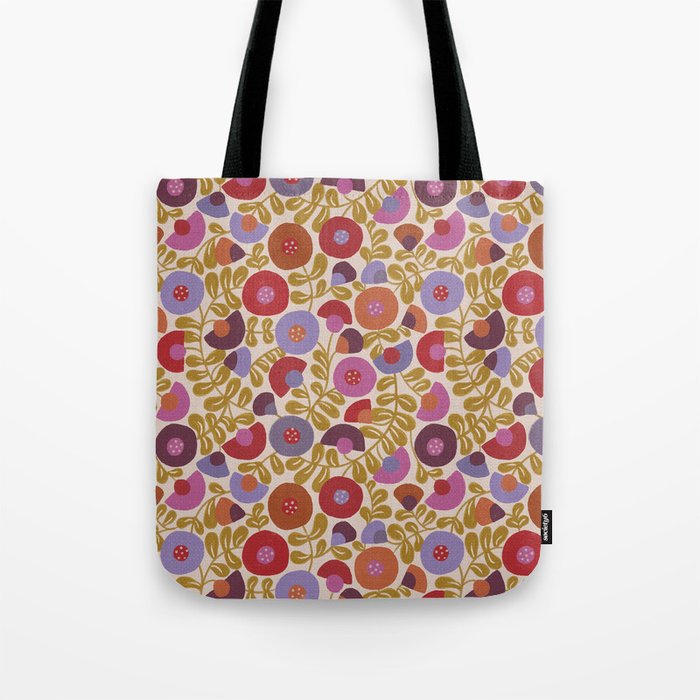 Bohemian Garden Tote Bag Gallery Image 1