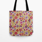 Bohemian Garden Tote Bag Gallery Image 1