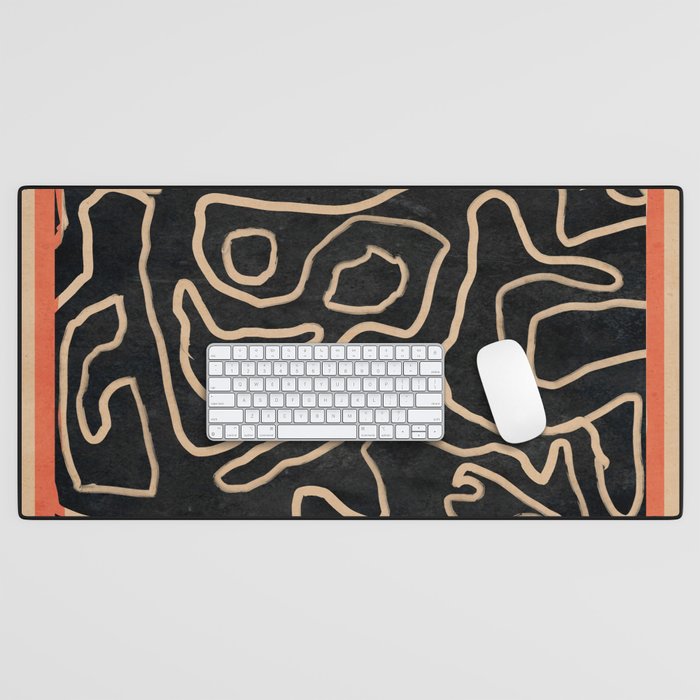 Abstract line art 159 Desk Mat Gallery Image 1