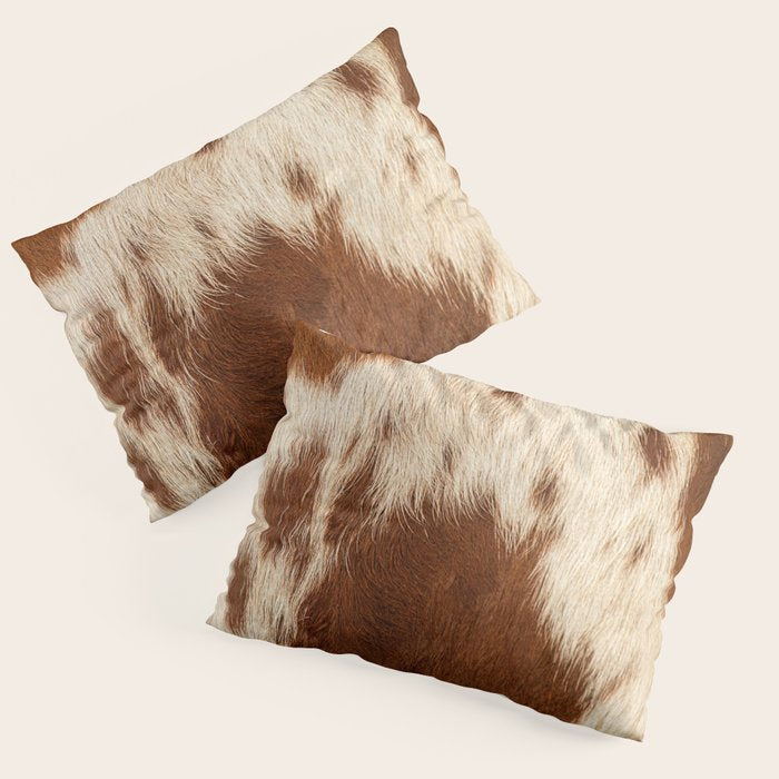 Cowhide Farmhouse Decor Pillow Sham Gallery Image 3