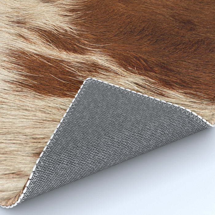 Cowhide Farmhouse Decor Rug Gallery Image 4